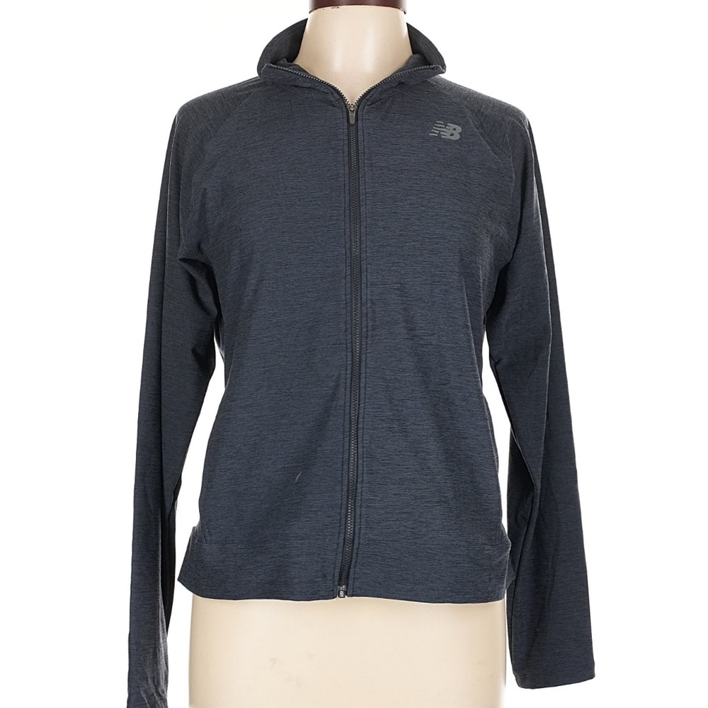 New Balance Navy Full-Zip Jacket